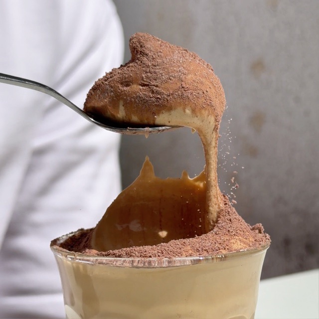 Scoop of Caffè Crema